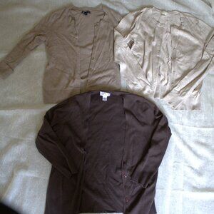 Lot of 3 cardigans